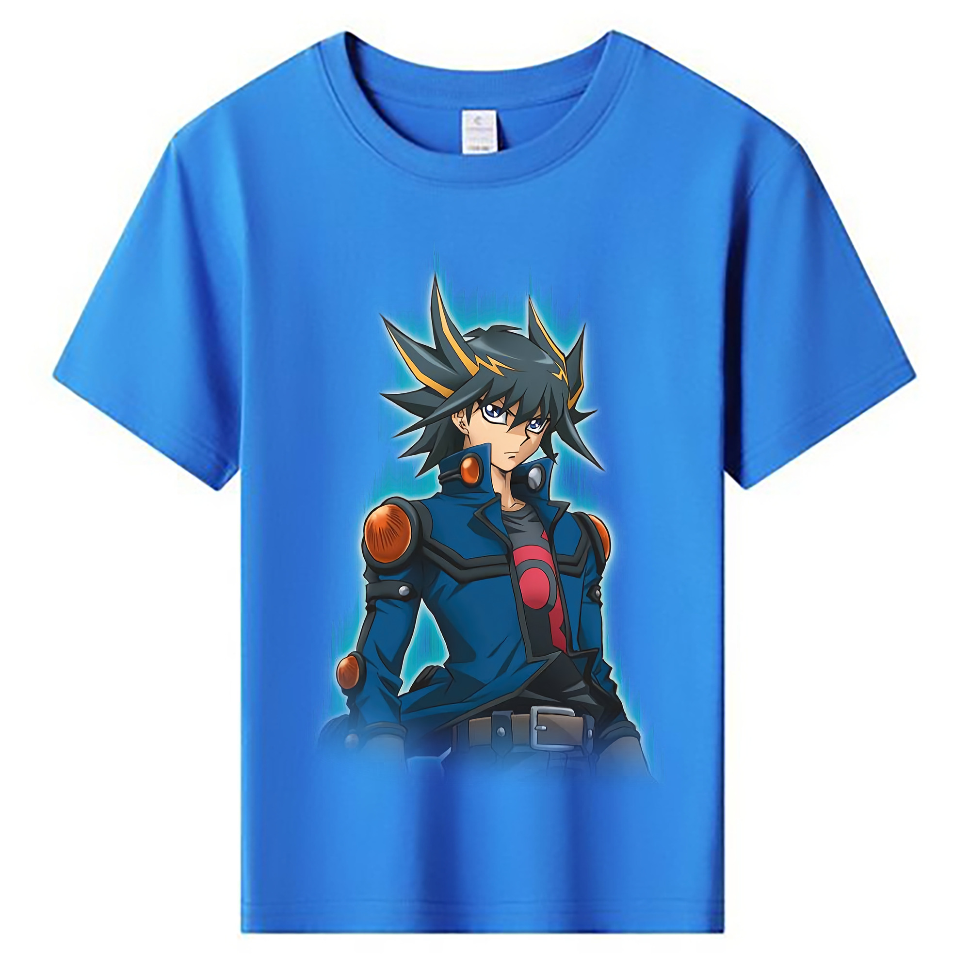 （画像用） 遊☆戯☆王 Yu-Gi-Oh! 綿100％キッズTシャツ（フロントプリント）
